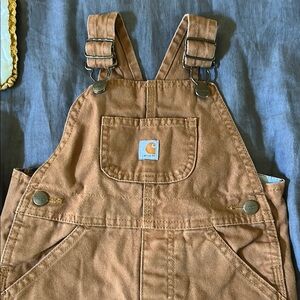 Carhartt Kids Brown Overalls